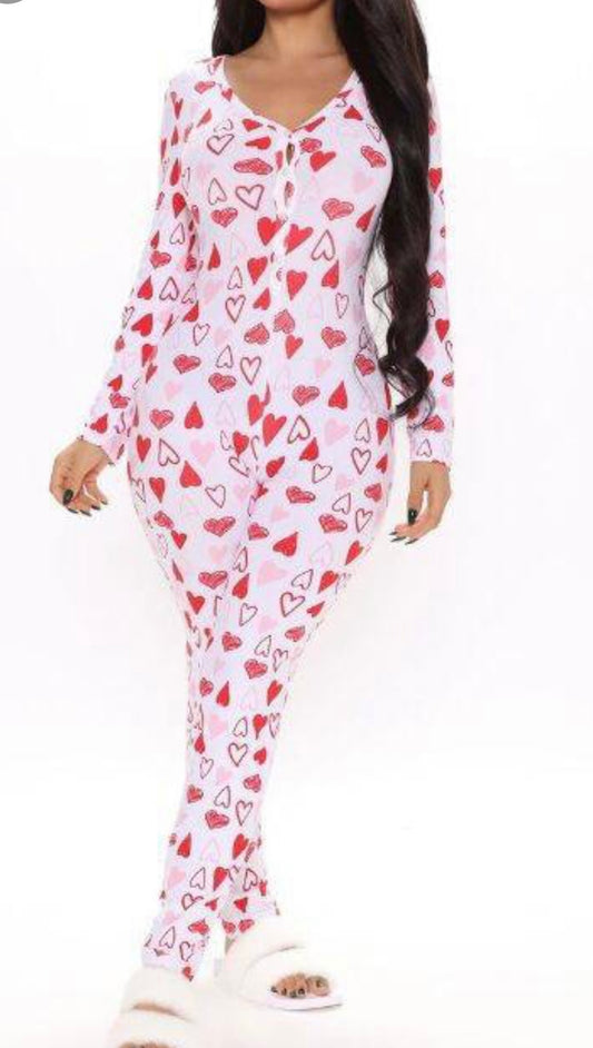 'Sweet Hearts' Onesie